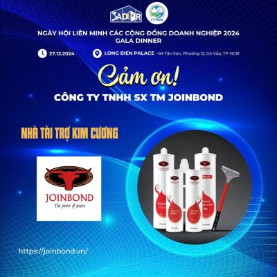 NHÀ TÀI TRỢ KIM CƯƠNG JOINBOND ĐỒNG HÀNH CÙNG NGÀY HỘI LIÊN MINH CÁC CỘNG ĐỒNG DOANH NGHIỆP  