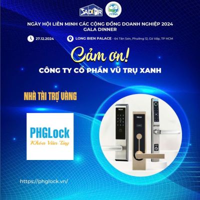 SỰ ĐỒNG HÀNH CỦA NHÀ TÀI TRỢ VÀNG - CÔNG TY CỔ PHẦN VŨ TRỤ XANH